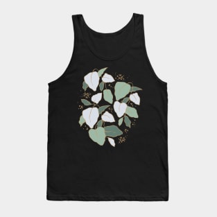 Spring leaves (green shades) Tank Top